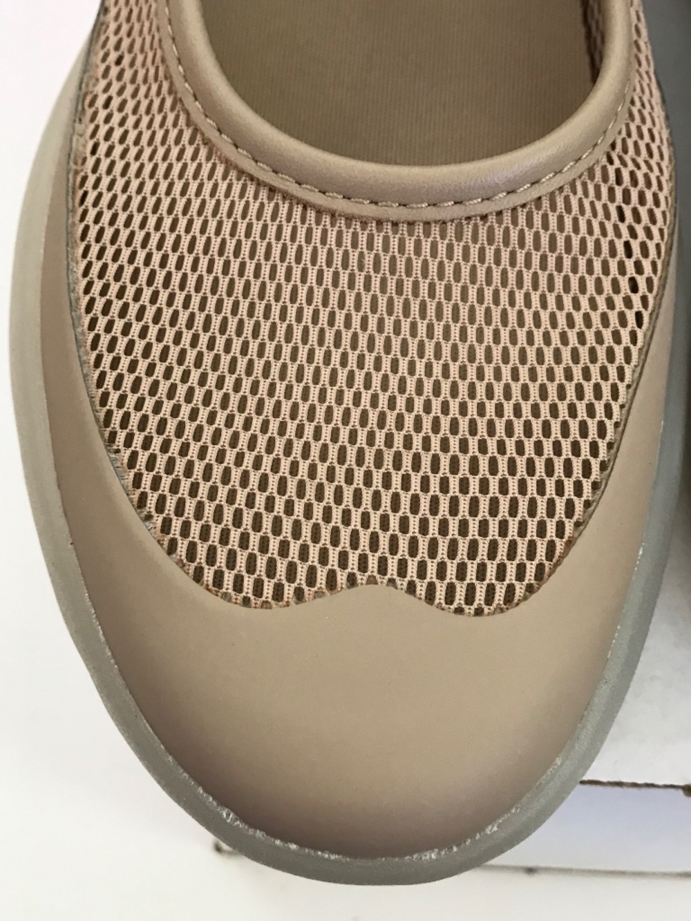 HUNTER Mire Mary Jane Mesh Shoe Tan Sneakers Women’s Size 6 - Picture 4 of 15